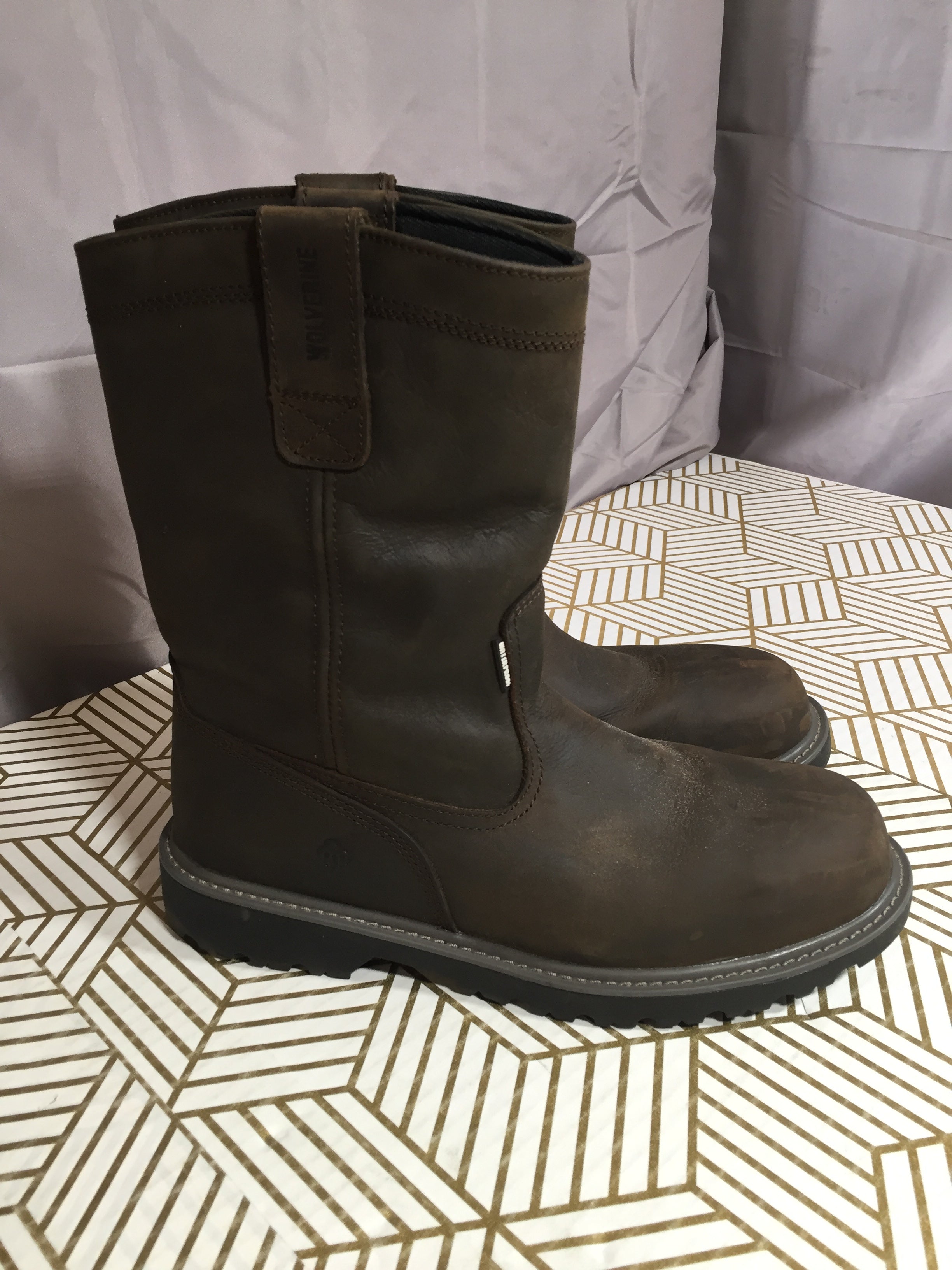WOLVERINE Men's Work Boot Steel-Toe US Size 12 (F2413-18) (8072615461102)